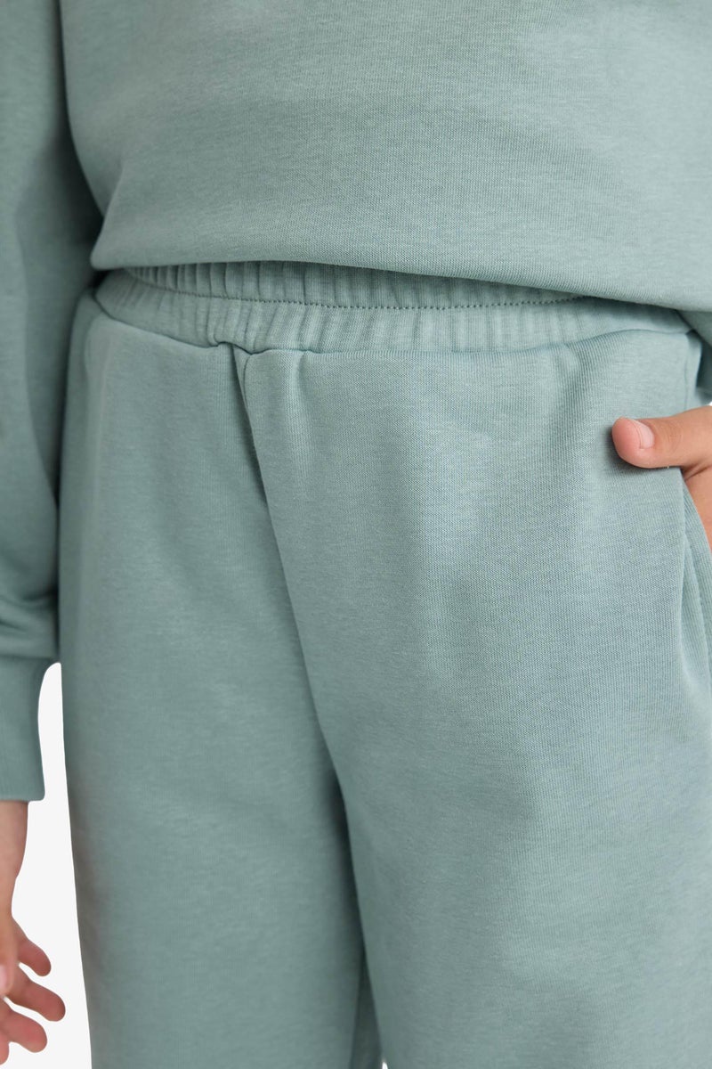 ديفاكتو بنطلون سويت بانتس بناتي بيزك جوجر قصة عادية - Image 5